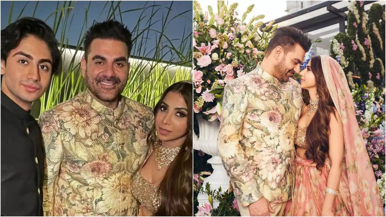 First pictures of Arbaaz-Shura as man and wife