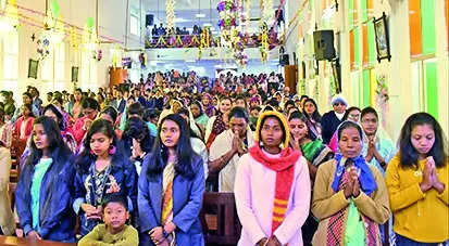 Christmas Celebrations in Odisha: After Midnight Mass | Bhubaneswar News – Times of India