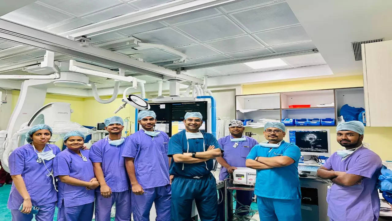 Innovative angioplasty done in Kolkata hospital | Kolkata News – Times of India