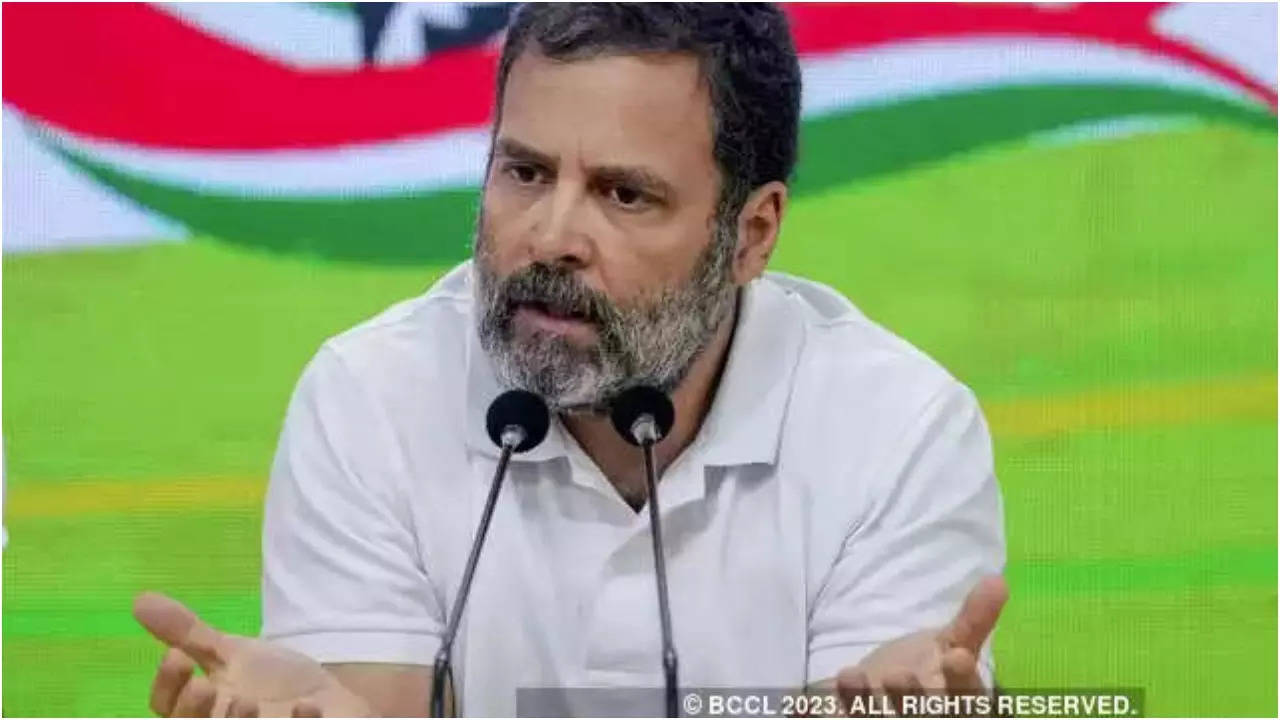 Rahul Gandhi questions PM Modi’s reluctance to conduct caste-based census | Mumbai News – Times of India