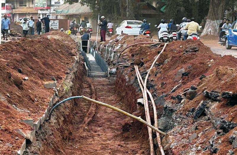 GSUDA blames CCP for delays in smart road project | Goa News – Times of India