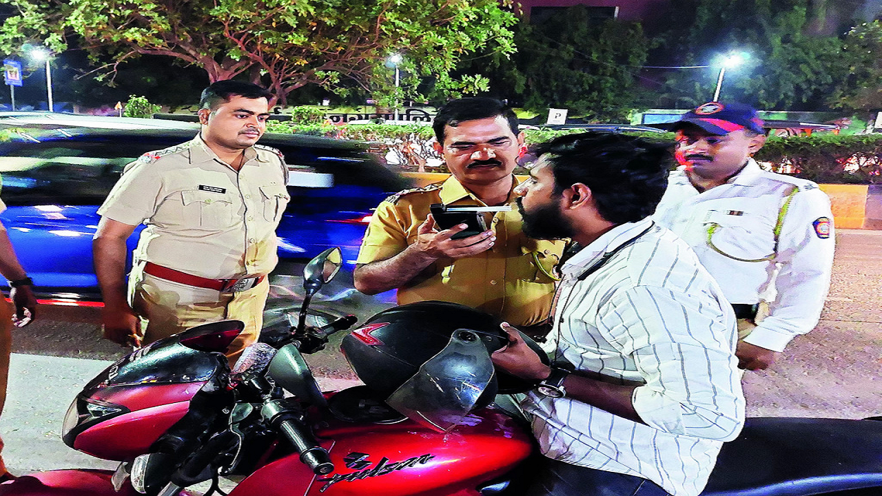 Mumbai Police Cracks Down on Drink-and-Drive Offenders on New Year’s Eve | Mumbai News – Times of India