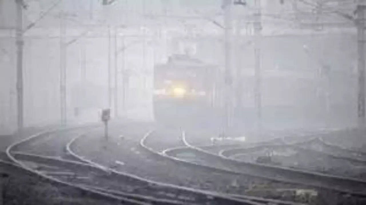 Poor visibility: Passengers hit as trains delayed by 2 to 12 hrs | Patna News – Times of India