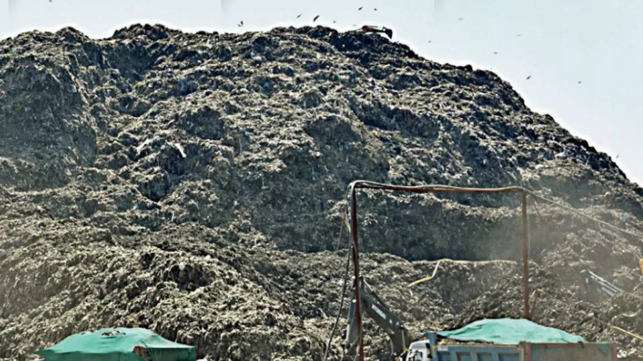 Haryana govt to spend Rs 300 crore to clear Bandhwari landfill | Gurgaon News – Times of India