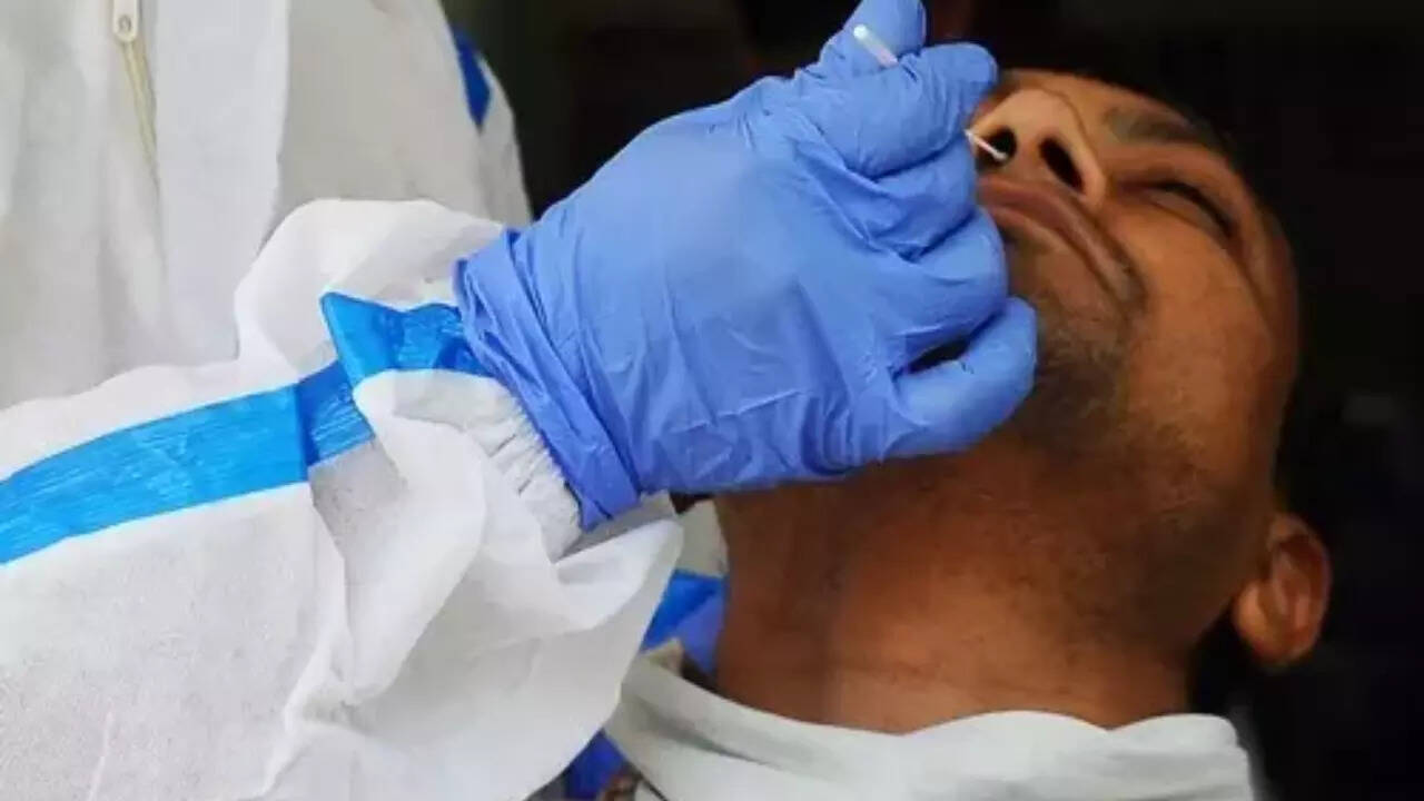 Covid cases rise 22% in a week, Kerala numbers fall