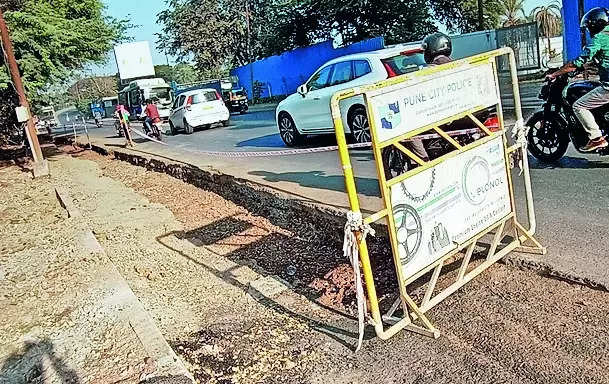 Mula Road Pipeline Work: Commuters in Pune Frustrated with Slow Progress | Pune News – Times of India