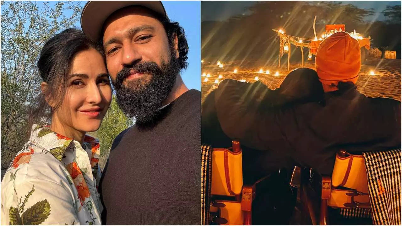 Katrina Kaif and Vicky Kaushal give major couple goals with their New Year celebrations | Hindi Movie News – Times of India