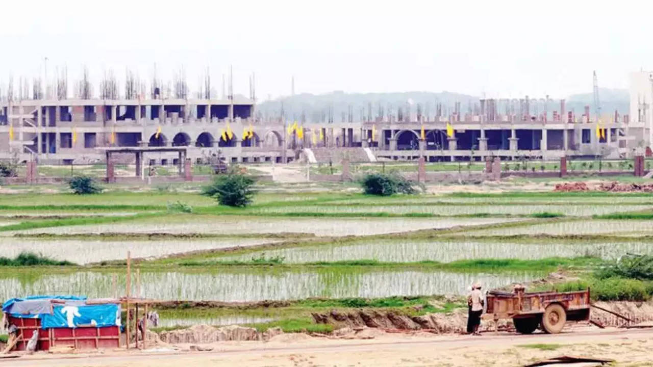 2k Residential Plots Near Airport? Yamuna Authority Starts Survey | Noida News – Times of India