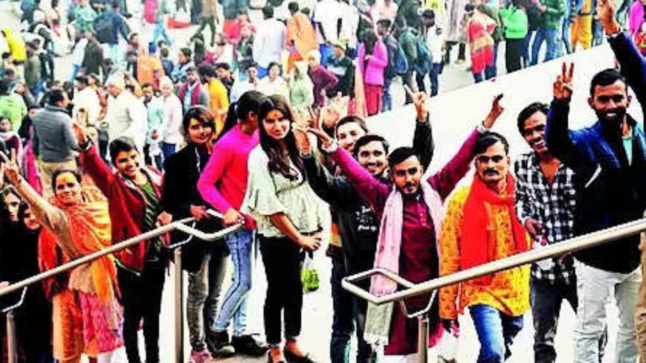 KV Dham registers record 7.8 lakh footfall on New Year Day