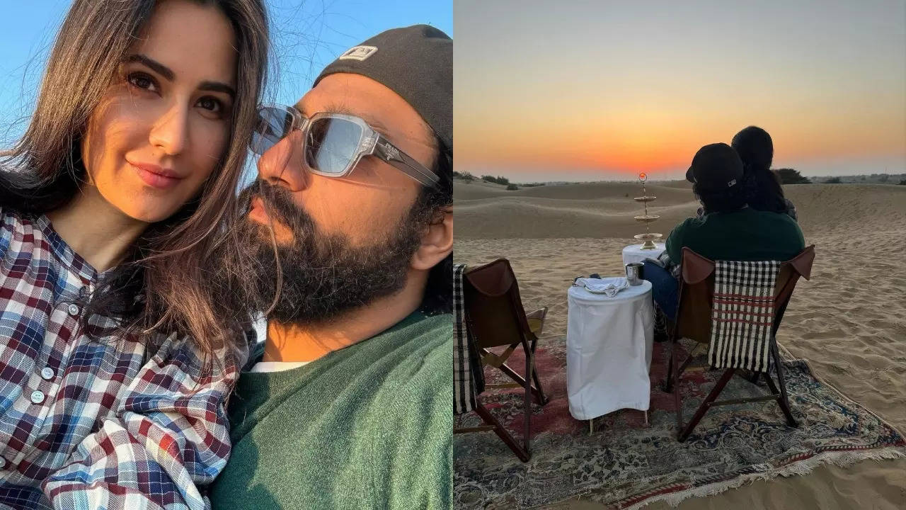 Fans can’t keep calm as Katrina Kaif drops mushy PICS with Vicky Kaushal from their new year vacay | Hindi Movie News – Times of India