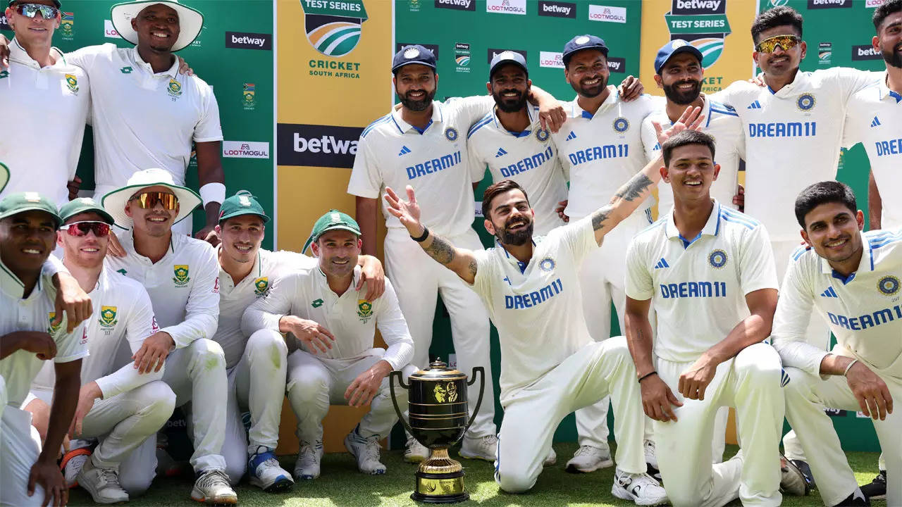 ‘Shortest’ Check ever: India document historic win in Cape City, share sequence with South Africa | Cricket Information – Instances of India
