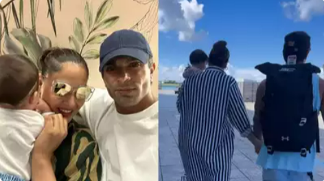 Bipasha Basu birthday: The actor drops pics with husband Karan Singh Grover and daughter Devi, calls them her ‘world’: see inside | Hindi Movie News – Times of India