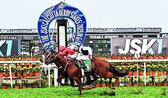 Long Lease Wins Thrilling JSKI Calcutta Derby Stakes in Kolkata | Kolkata News – Times of India