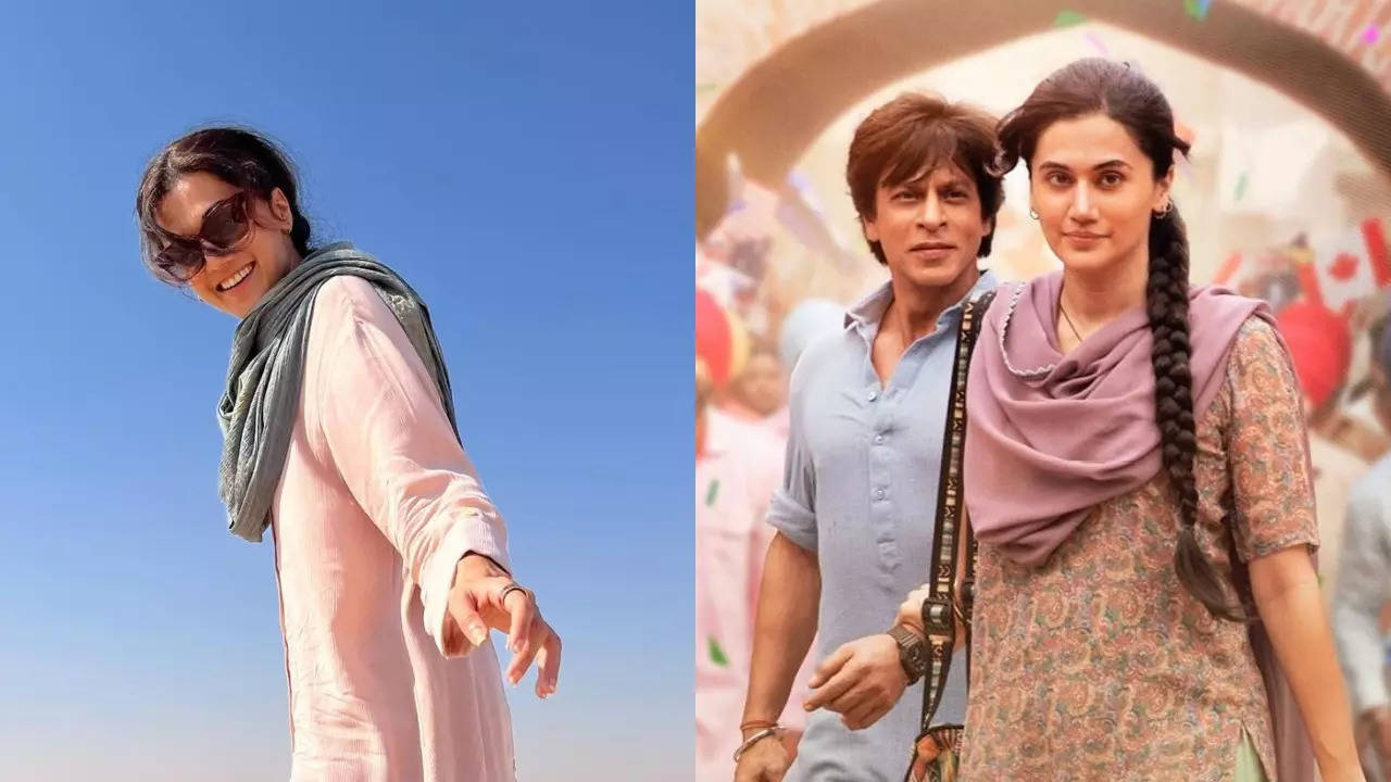 Taapsee Pannu on working with Shah Rukh Khan in Dunki: ‘You will get addicted to it’ | Hindi Movie News – Times of India