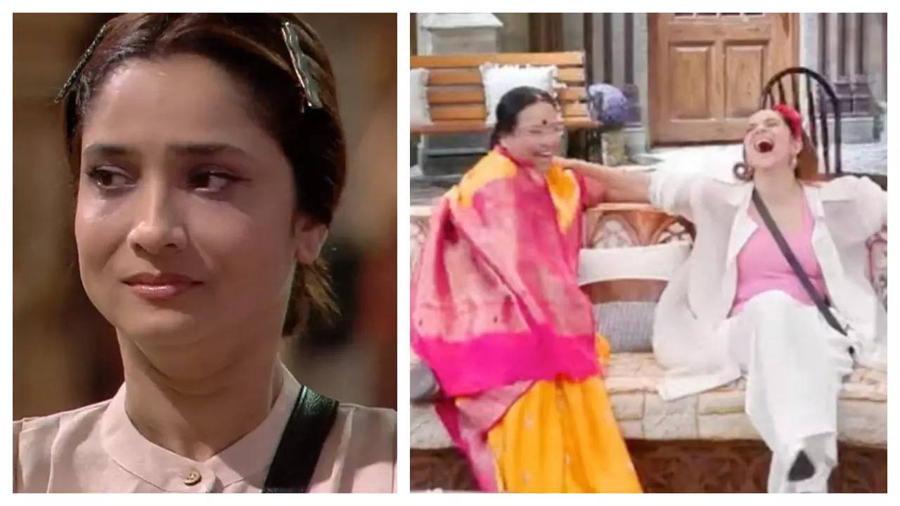 Exclusive - Bigg Boss 17: Ankita Lokhande's mother-in-law enters the house and pampers the actress; the former says 'Mummy mujhe laga tha aap mujhe daanto ge'