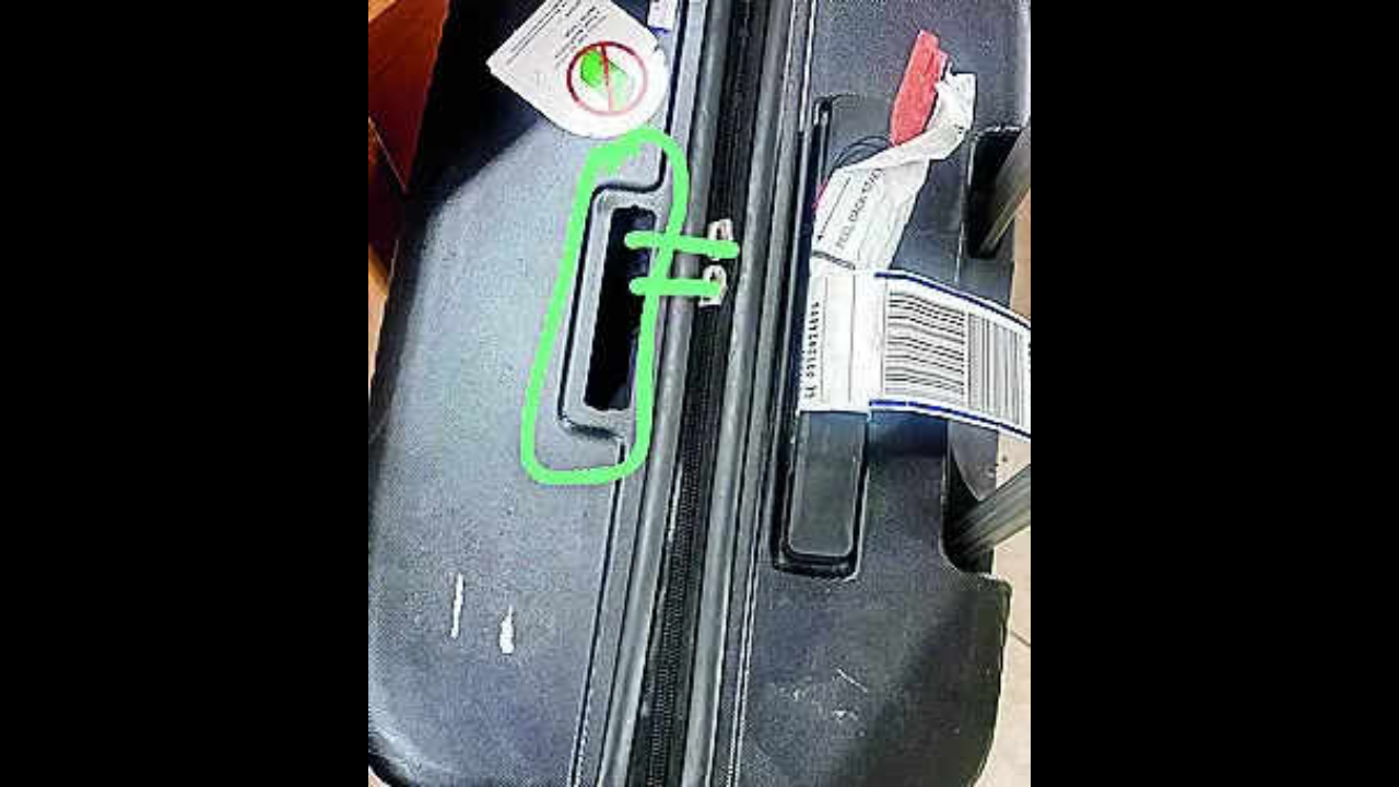 Checked-in bag tampered with, flyer loses Rs 1 lakh