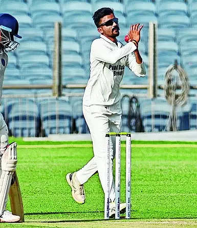 Walunj brings Maharashtra back in the match against Jharkhand in Pune | Pune News – Times of India