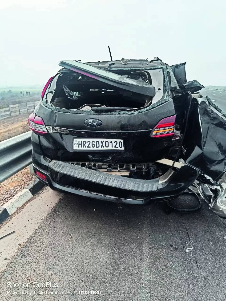 2 Die as SUV Rams Truck on E-way in Fog Nuh | Latest News | Gurgaon News – Times of India