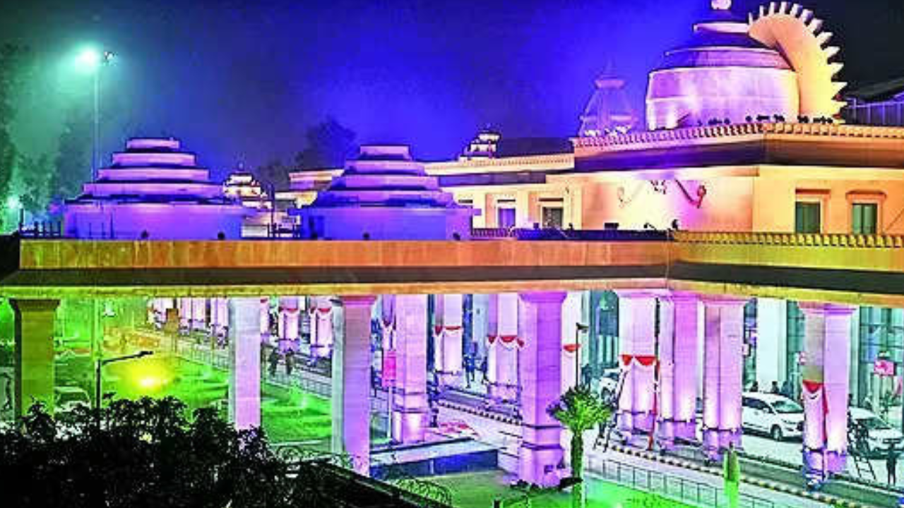 Foolproof Security Arrangements for Ayodhya Railway Station on Consecration Day | Lucknow News – Times of India