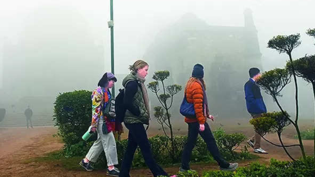 Delhi shivers as temperature hits season’s lowest at 3.3°C; IMD predicts very dense fog tomorrow | Delhi News – Times of India