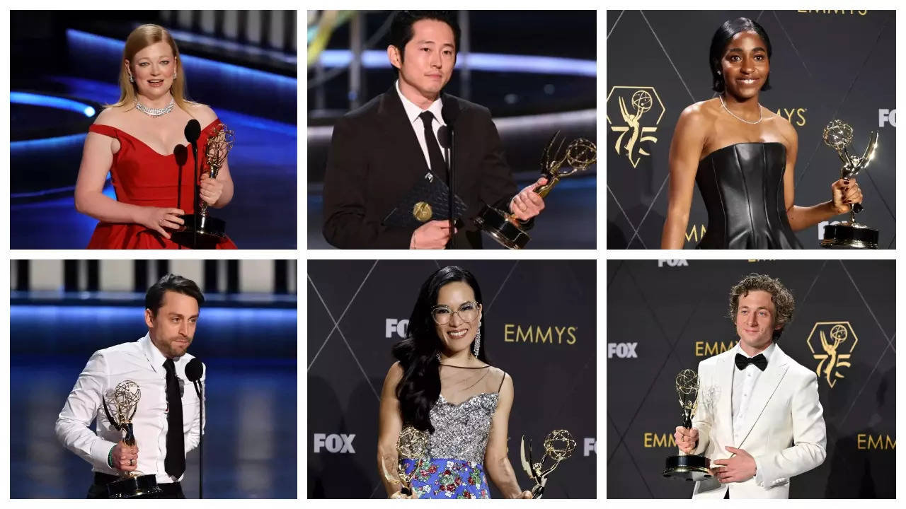 75th Emmy Awards LIVE Updates: Hollywood stars bring their fashion A-game to the red carpet  – The Times of India