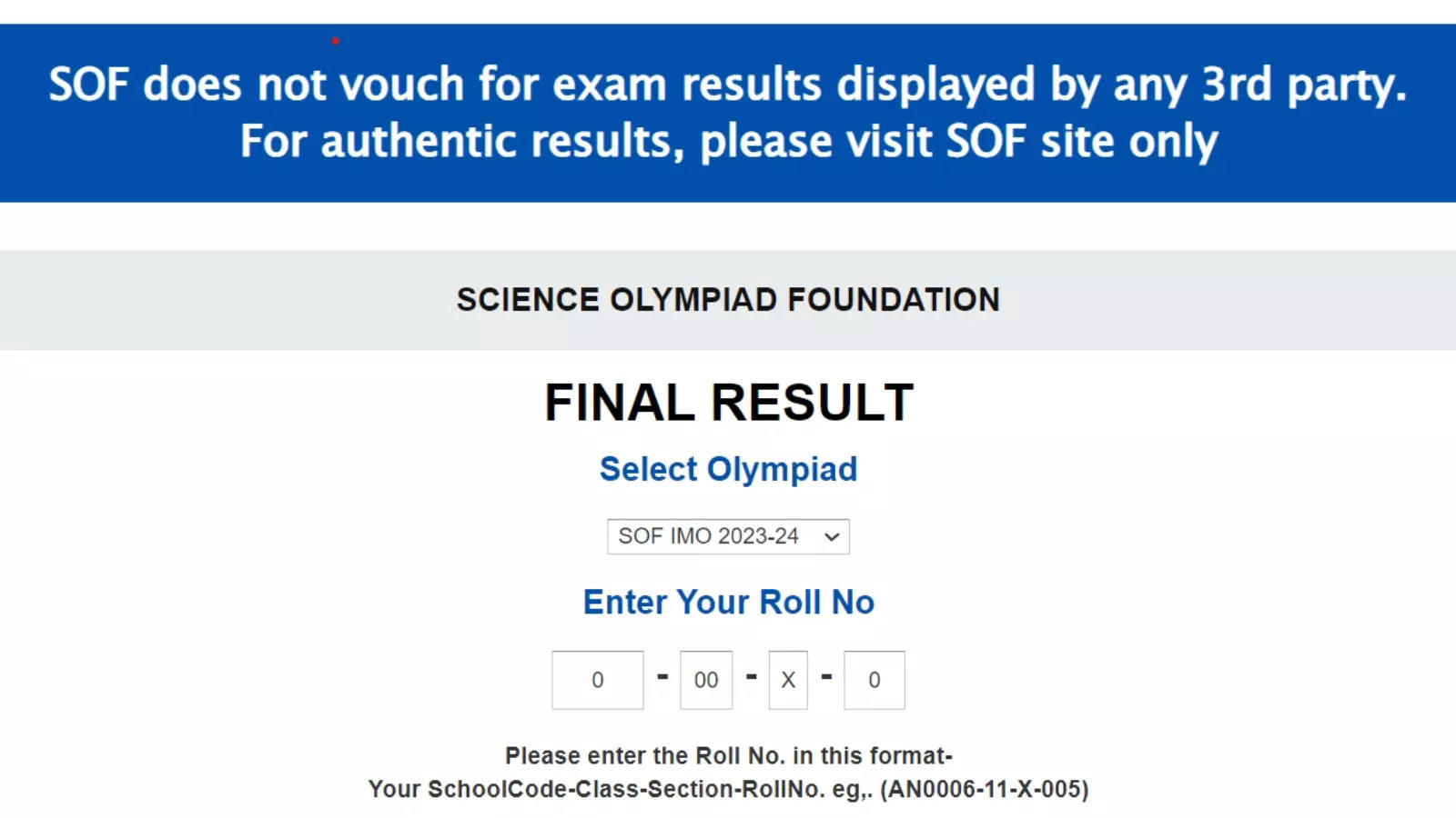 SOF IMO Results 202324 Check International Mathematics Olympiad Results