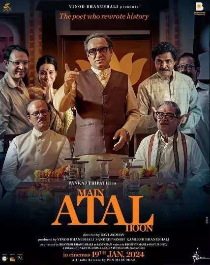 Main Atal Hoon Movie Review: Pankaj Tripathi shines in this homage to  Vajpayee's legacy