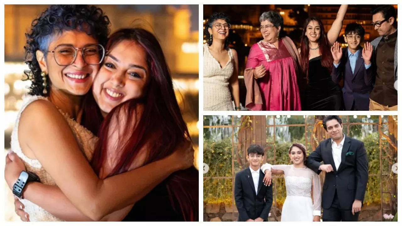 Kiran Rao shares beautiful marriage ceremony pictures of Ira Khan and Nupur Shikhare |