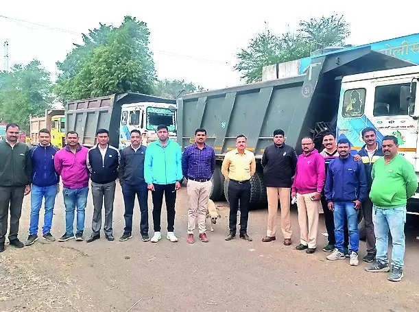 Finally, Cops Crack Down On Sand Mafia, 3 Trucks Of Kingpin Seized | – Times of India