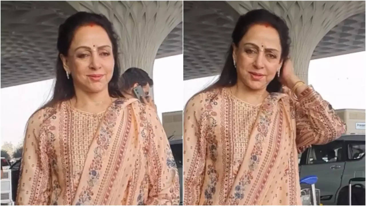 Hema Malini to Perform at Ram Temple Inauguration in Ayodhya | Mumbai Airport | – Times of India