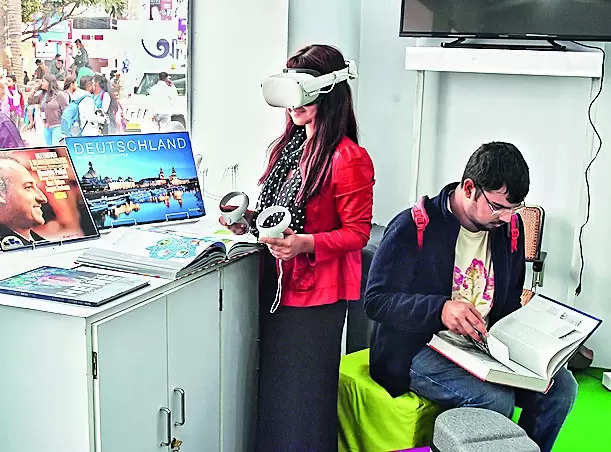 Foreign Stalls Turn Focus On Ai, Vr At Book Fair | Kolkata News – Times of India