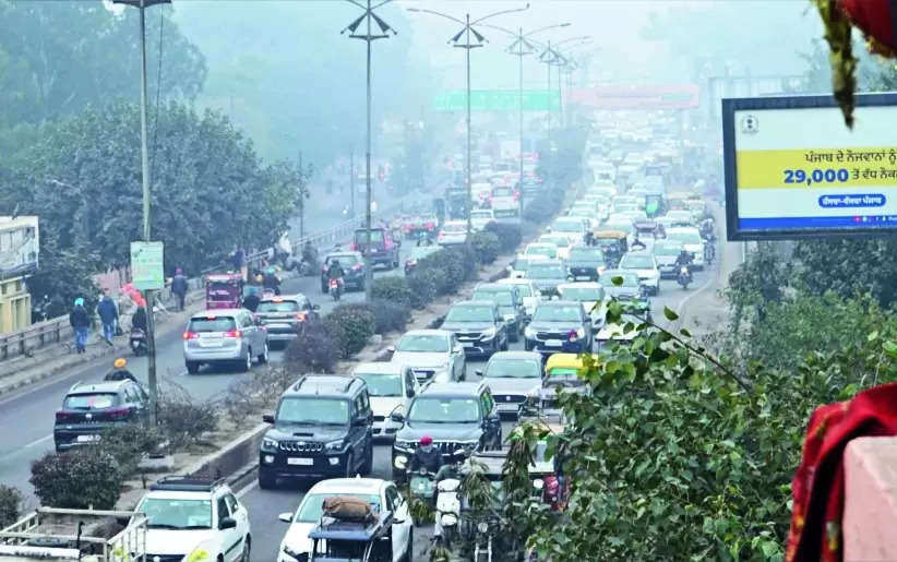 Khanna Police Proposes Fluorescent Yellow Line On Nh | – Times of India