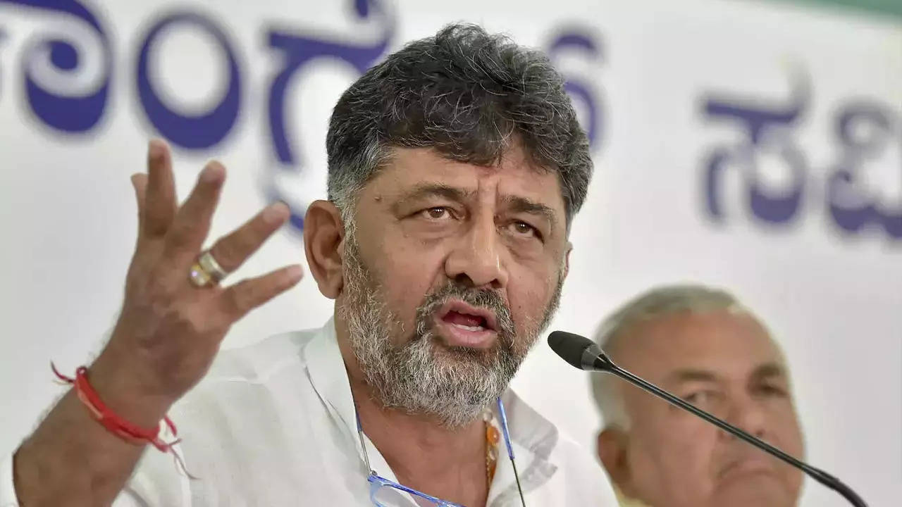 No holiday, DKS says don’t need lectures from BJP | Bengaluru News – Times of India