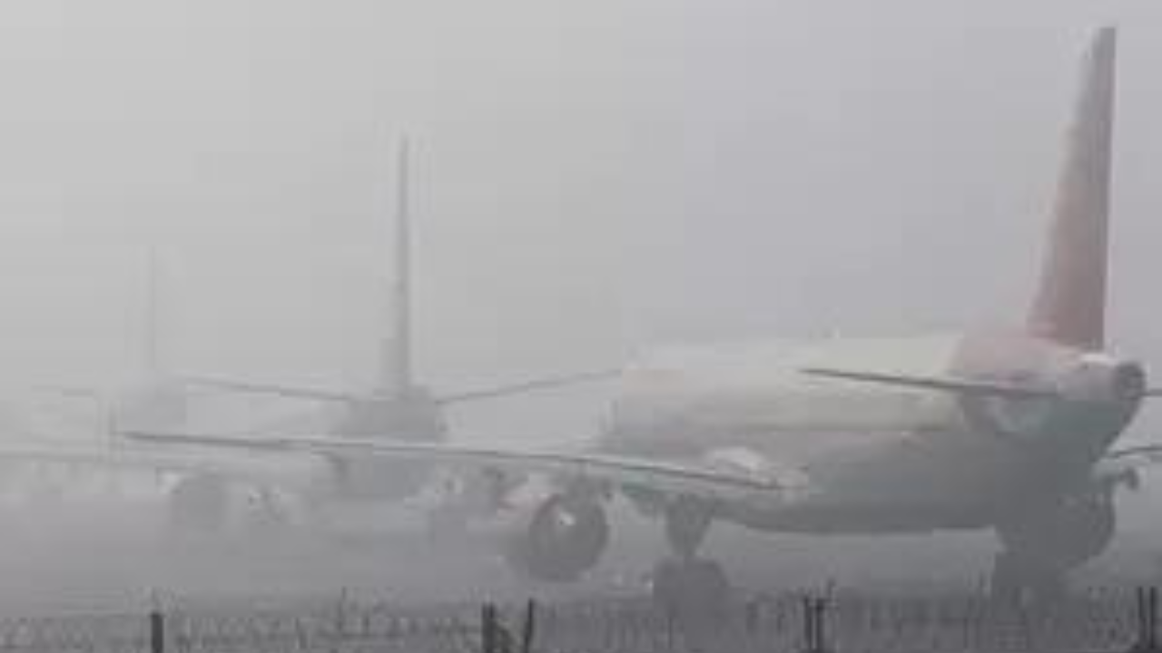 Cold wave grips Delhi: Flights, trains delayed as dense fog blankets national capital | Delhi News – Times of India