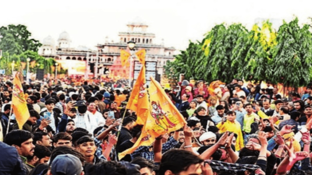 Celebration of Ram Lalla’s Consecration: Lord Ram’s Spell at Ramniwas Bagh in Jaipur | Jaipur News – Times of India