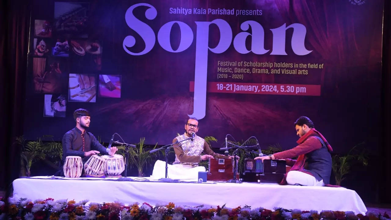 Sopan Festival Day 2: Tabla, Contemporary, and Kathak Performances | Delhi News – Times of India