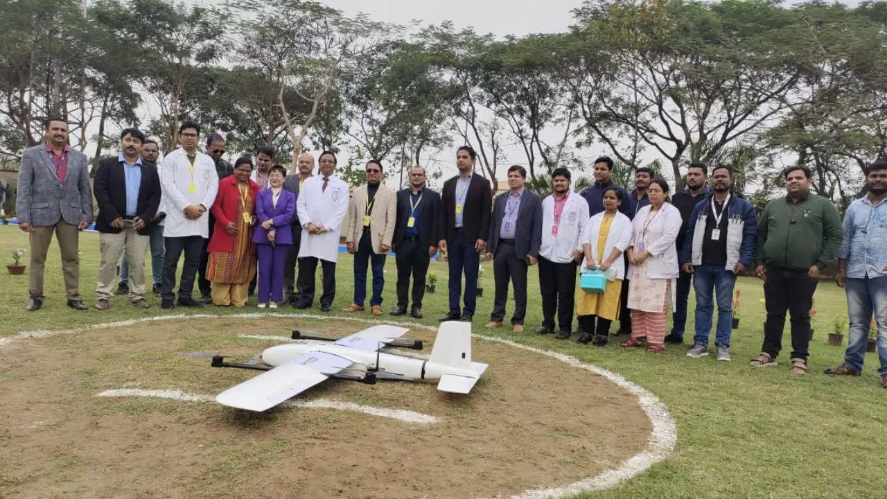AIIMS Bhubaneswar launches drone delivery system for needy patients