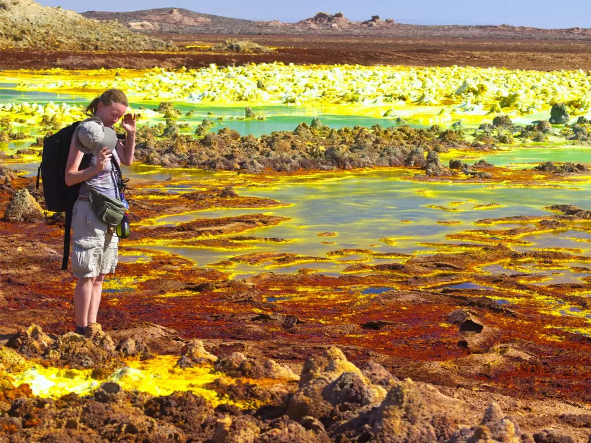 Life in Dallol (Ethiopia), the hottest inhabited place on Earth!