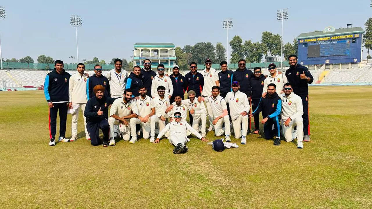 Delhi secures first season win by defeating Uttarakhand by seven runs
