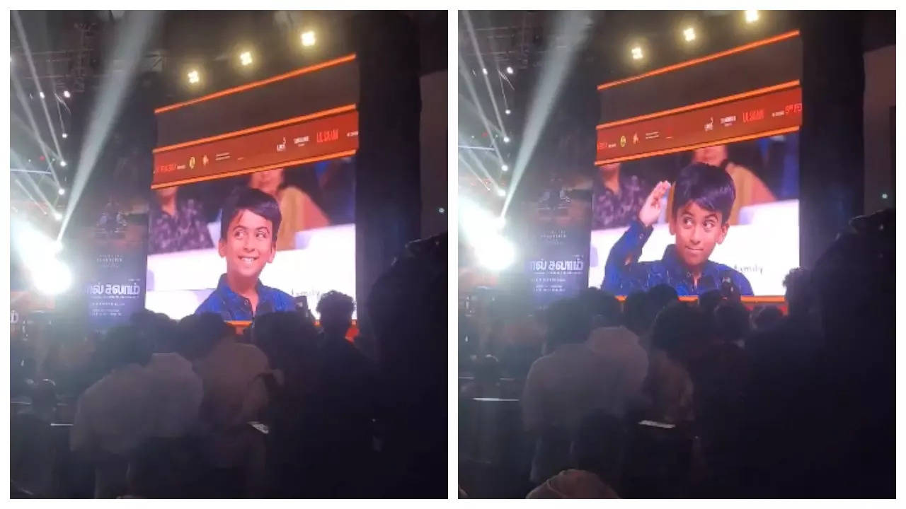 Rajinikanth’s grandson imitates the megastar at Lal Salaam audio launch – WATCH video |