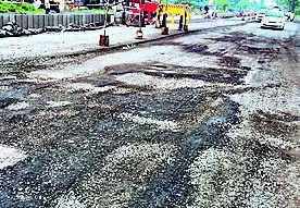 PWD draws HC fire for battered Amravati Road in Nagpur | Nagpur News – Times of India