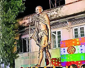 Mahatma Gandhi statue unveiled in Dibrugarh