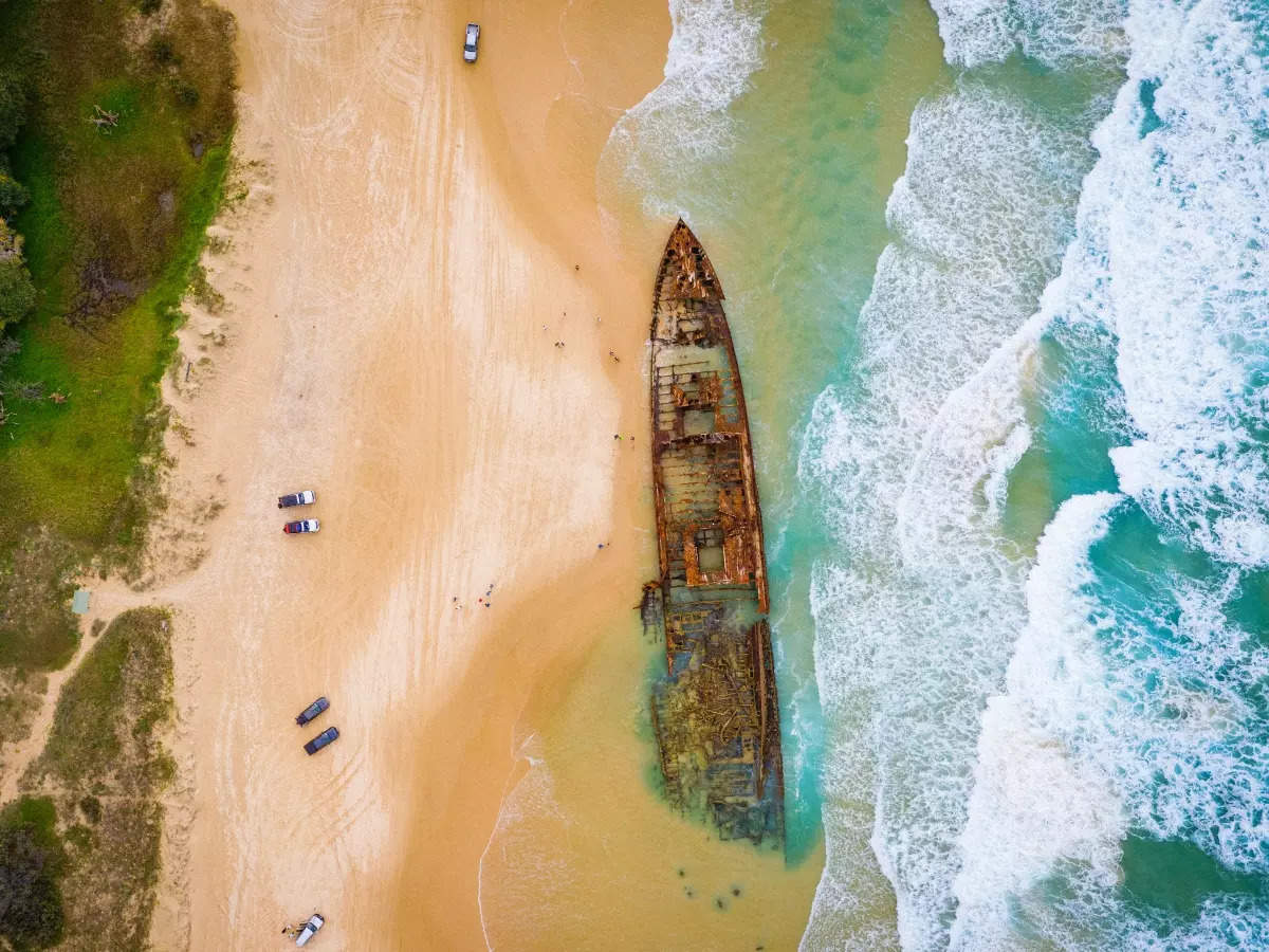 Shipwrecks that are now famous tourist destinations