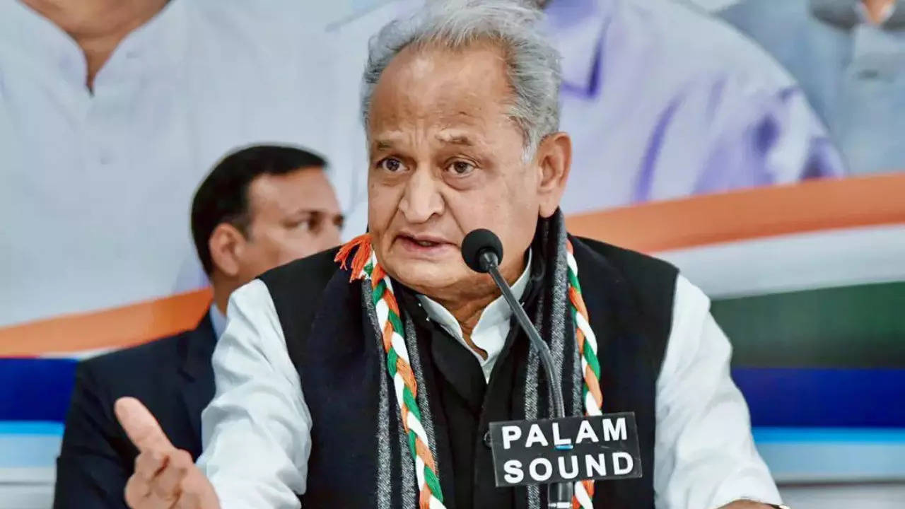 Former chief minister of Rajasthan Ashok Gehlot (File photo)
