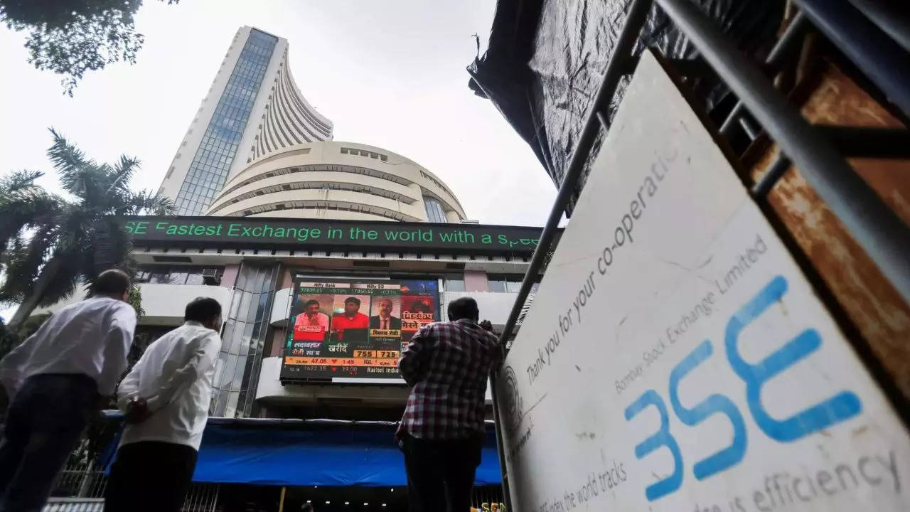 Sensex slides 1,000 points from interim high, closes above 72,000