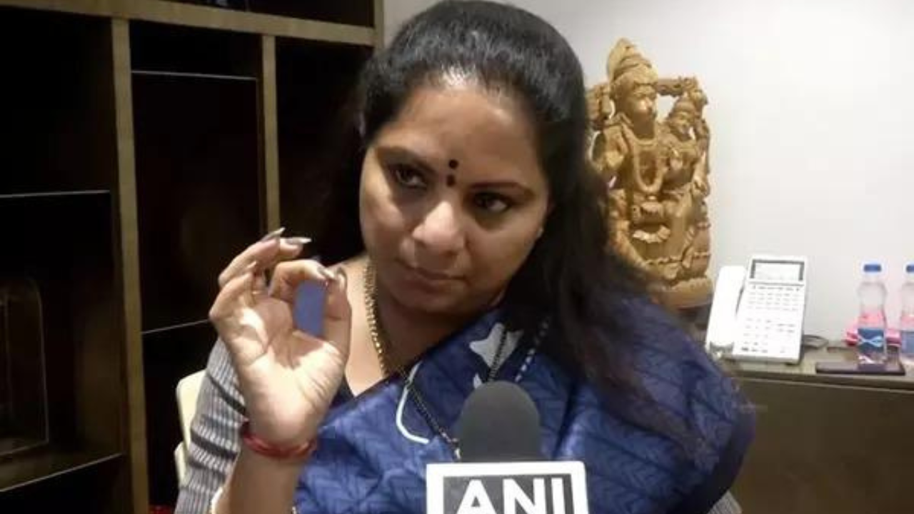 “Telangana govt sponsoring entire Congress at public expense”: BRS leader K Kavitha | Hyderabad News – Times of India