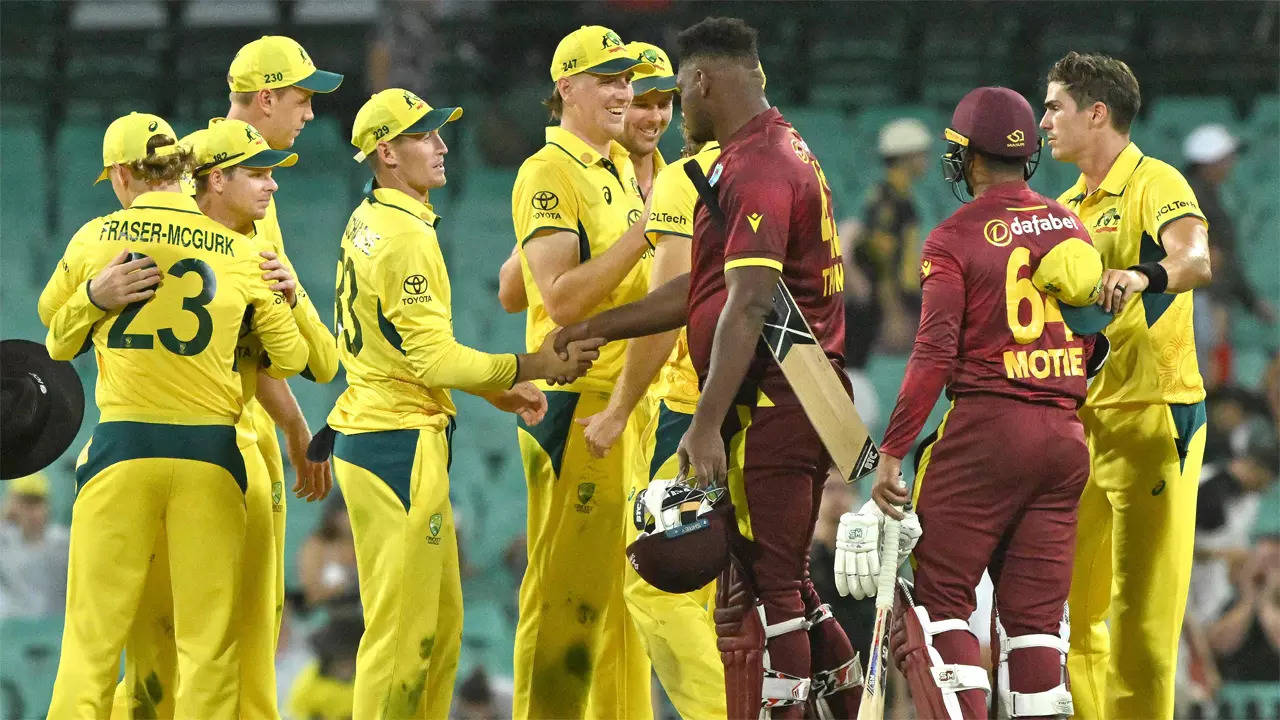 2nd ODI: Australia thump West Indies by 83 runs to seal series