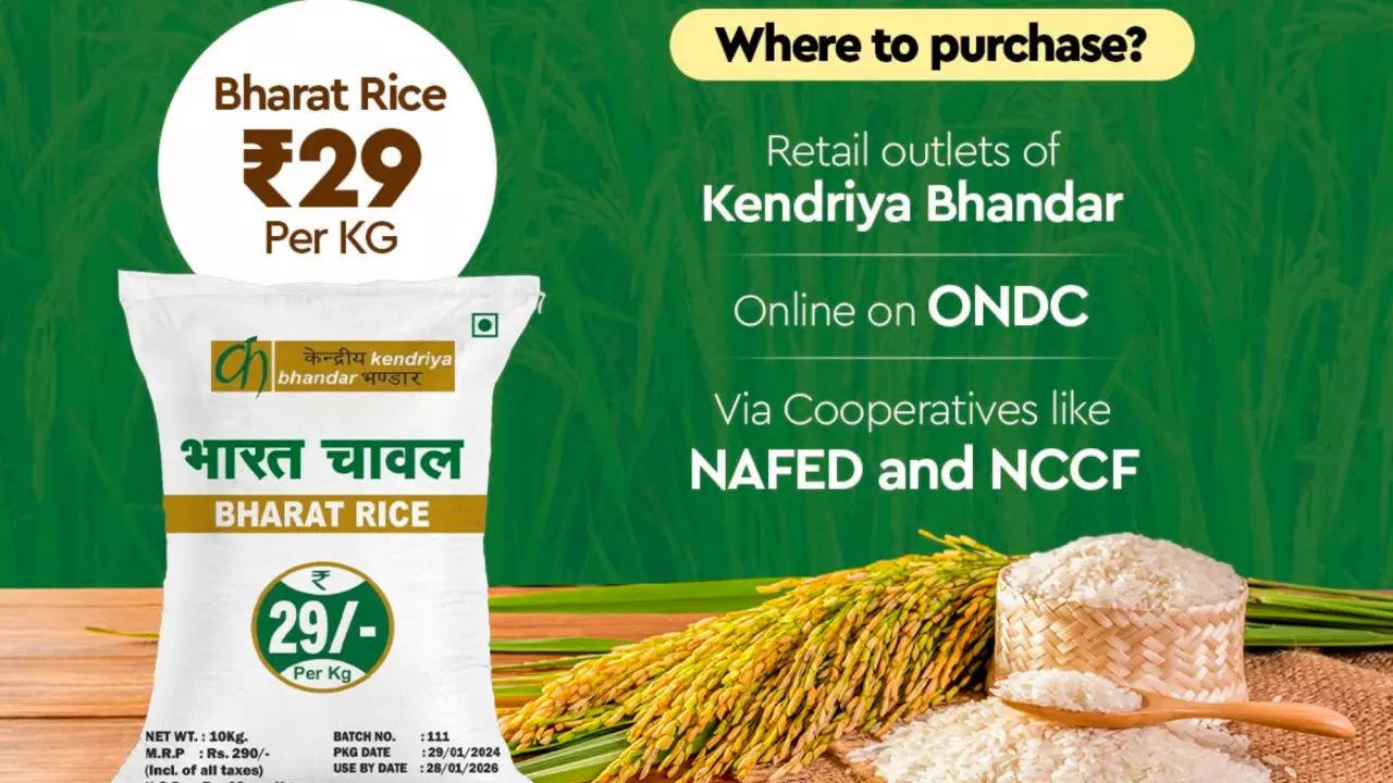 Bharat rice at Rs 29 per kg! Check where to buy, prices and other details – all FAQs answered