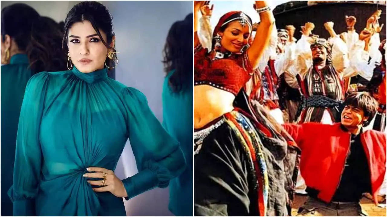 Raveena Tandon reveals why she rejected Chaiyya Chaiyya song alongside Shah Rukh Khan: ‘I was dying to work with Mani Ratnam sir but…’ | Hindi Movie News – Times of India