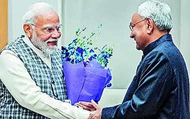 Nitish Meets Pm, Says Will Never Leave Nda | Patna News – Times of India